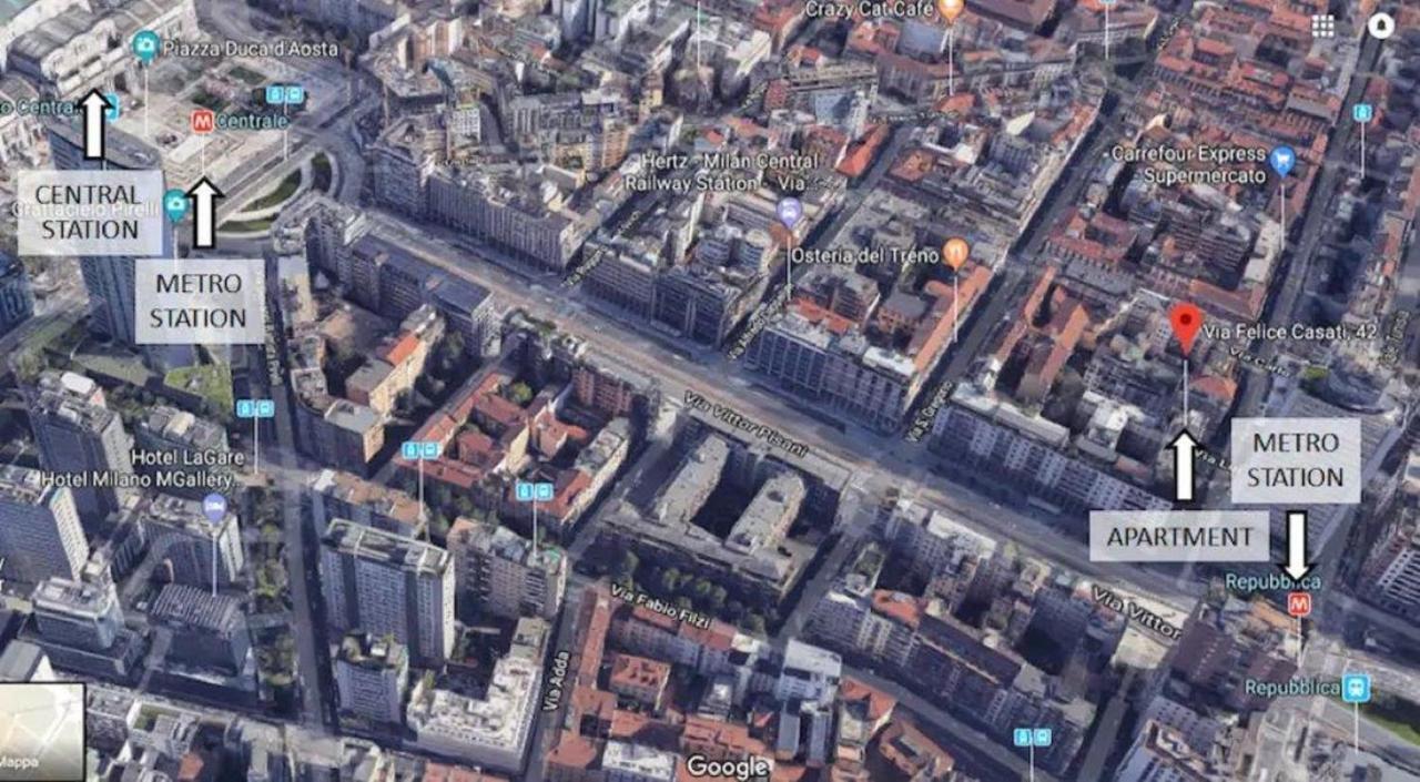 Suite Mm3/Repubblica A 5 Minuti Dal Duomo Milan Bagian luar foto